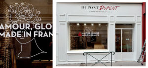 Découpe de logo et lettrage horaire, Dupont Dupont Lyon