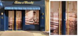 Covering pour fermeture saisonnière, Tartine & Chocolat St Tropez